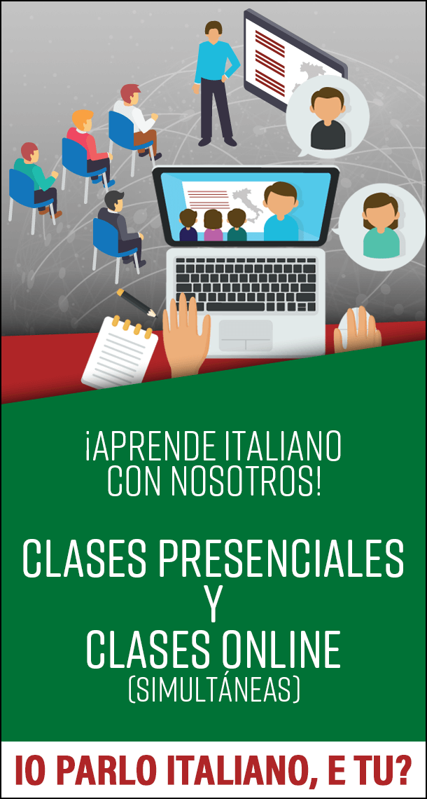 ¡Ven y aprende italiano con nosotros!